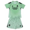 Camisola + Calções Guarda-Redes Real Madrid Criança 2025-26 Verde
